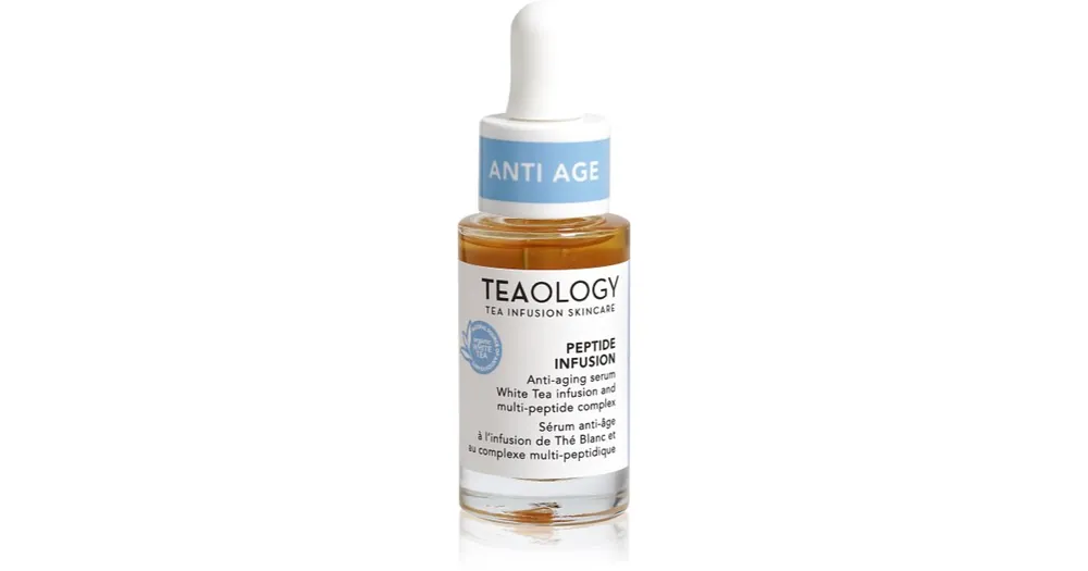 Árcsökkenés TeaologySerums Peptide Infusion ránctalanító és lifting szérum