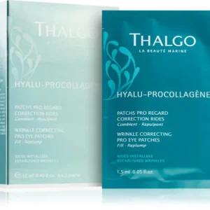 ThalgoHyalu-Procollagen Wrinkle Correcting Pro Eye Patches simító szemkörnyék maszk Azonnal elérhető