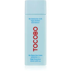 TOCOBOBio Watery Sun Cream gyengéd és hidratáló géles krém SPF 50+ Kiárusítás