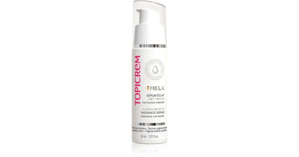 Árcsökkenés TopicremMELA Booster Serum erősítő szérum a pigment foltok ellen