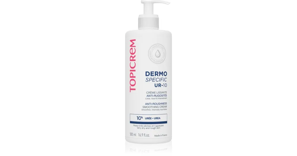 Legjobb ár TopicremUR-10 Anti-Roughness Smoothing Cream testápoló krém a nagyon száraz bőrre