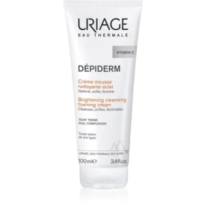 UriageDépiderm Brightening Cleansing Foam tisztító habzó krém Azonnal elérhető