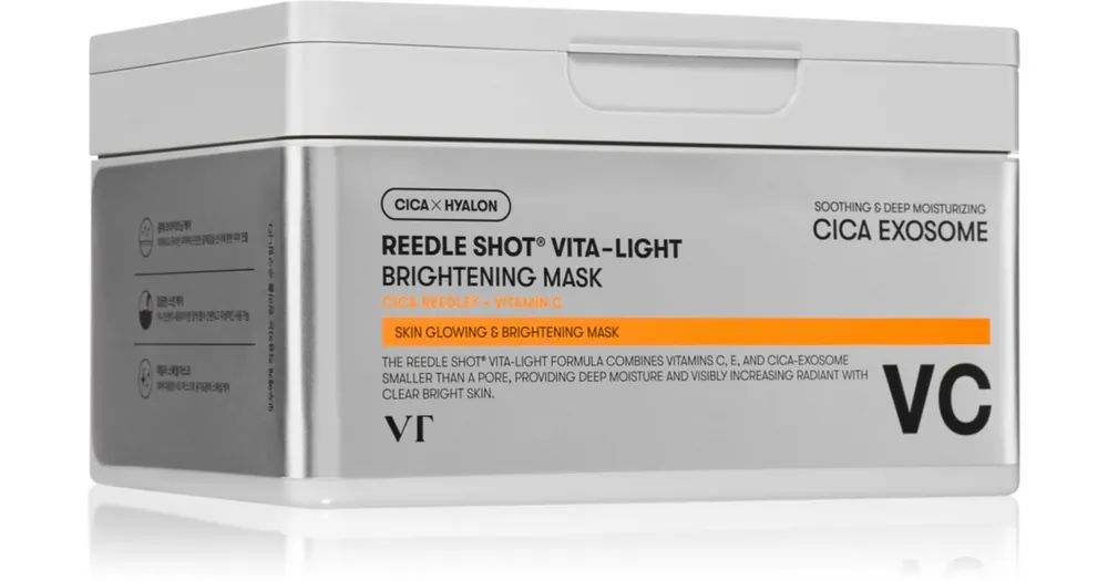 VT CosmeticsReedle Shot Vita-Light Brightening Mask fehérítő gézmaszk C vitamin Olcsó