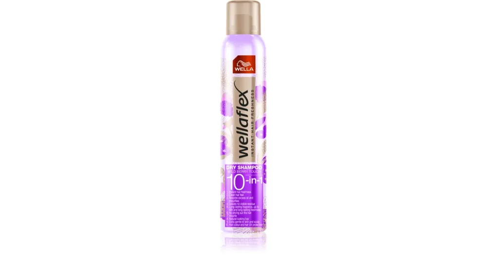 WellaWellaflex Wild Berry Touch száraz sampon gyengéd virágos illattal Azonnal elérhető