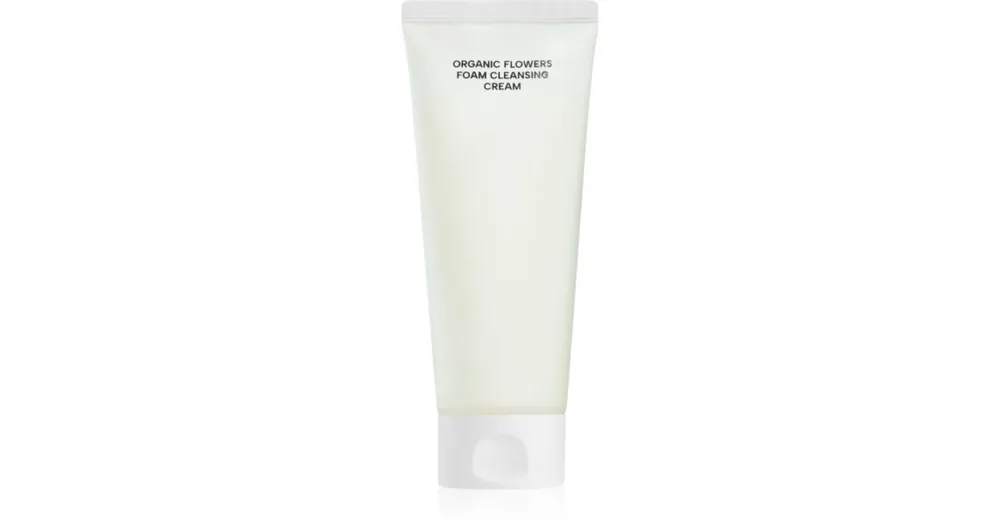 Vedd meg online WHAMISAOrganic Flowers Foam Cleansing Cream tisztító habzó krém mélytisztításhoz