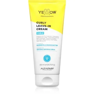 Yellow ProfessionalCurls Curly Leave-in Cream öblítést nem igénylő krém a hullámos és göndör hajra Bestseller