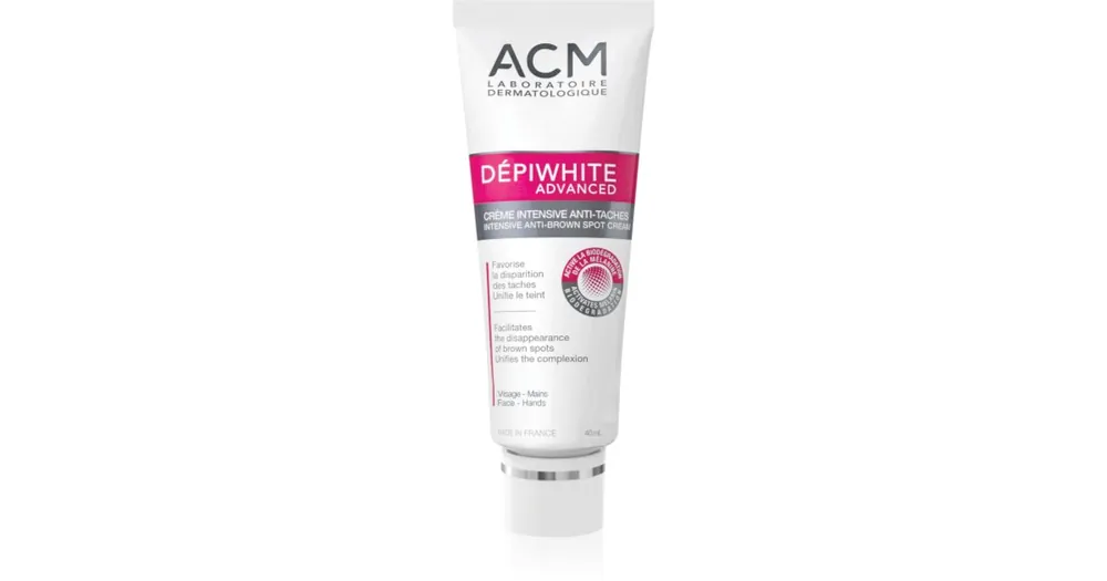 ACMDépiwhite Advanced krém a pigmentfoltok ellen Legjobb ár