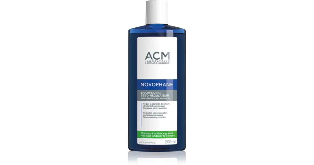 ACMNovophane sampon zsíros hajra és fejbőrre Kedvezményes ár