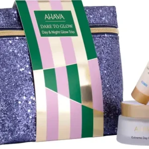 AHAVADare to Glow Day & Night Glow Trio ajándékszett a bőr hidratálásáért és feszességéért Utolsó esély