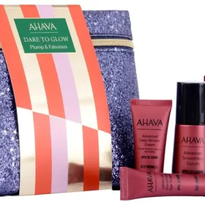 Legjobb ár AHAVADare to Glow Plump & Fabulous ajándékszett a bőr fiatalításáért