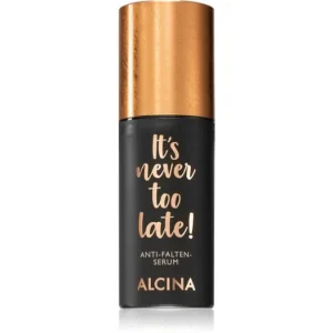 AlcinaIt‘s never too late! ránctalanító szérum Ne maradj le