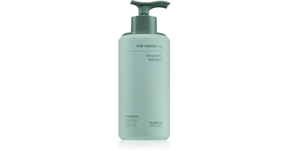 Azonnali szállítás AMOS PROFESSIONALThe Green Tea Shampoo Refresh hajhullás elleni sampon normál - száraz fejbőrre
