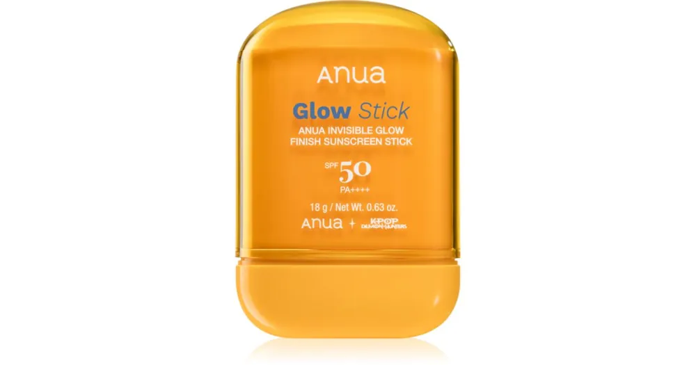 AnuaK-Pop Demon Hunters Invisible Glow Finish Sunscreen védő hidratáló stick élénkítő hatással Biztonságos fizetés