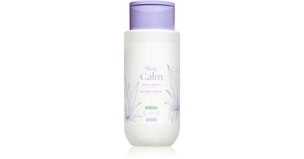 AnwenStay Calm Soothing Shampoo tisztító sampon minden hajtípusra Gyors kiszállítás