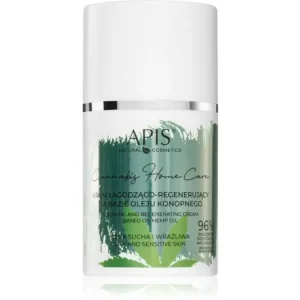 Vásárlói kedvenc Apis Natural CosmeticsCannabis Home Care könnyű hidratáló krém száraz és érzékeny bőrre