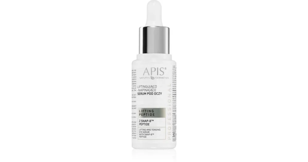 Apis Natural CosmeticsLifting Peptide SNAP-8™ feszesítő szemszérum érett bőrre Biztonságos fizetés