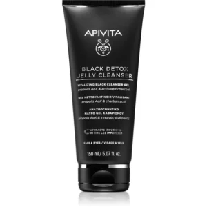 ApivitaCleansing Black Detox Jelly Cleanser tisztító gél aktív szénnel Biztonságos vásárlás