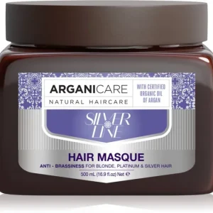 ArganicareSilver Hair Mask haj maszk semlegesíti a sárgás tónusokat Akciós ár