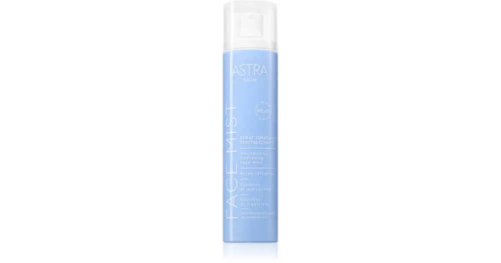 Vedd meg online Astra Make-upFace Mist Revitalizing Moisturizing Spray hidratáló permet revitalizáló hatású