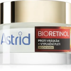 Biztonságos fizetés AstridBioretinol hidratáló éjszakai krém a ráncok ellen retinollal