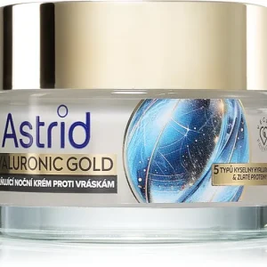 Népszerű AstridHyaluronic Gold éjszakai krém a ráncok ellen