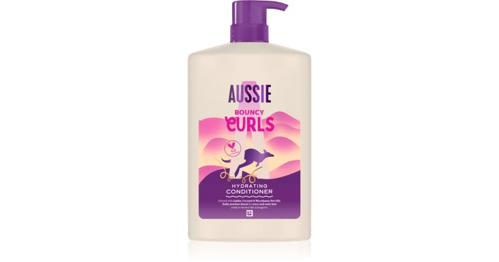 Végkiárusítás AussieBouncy Curls hidratáló kondicionáló göndör hajra