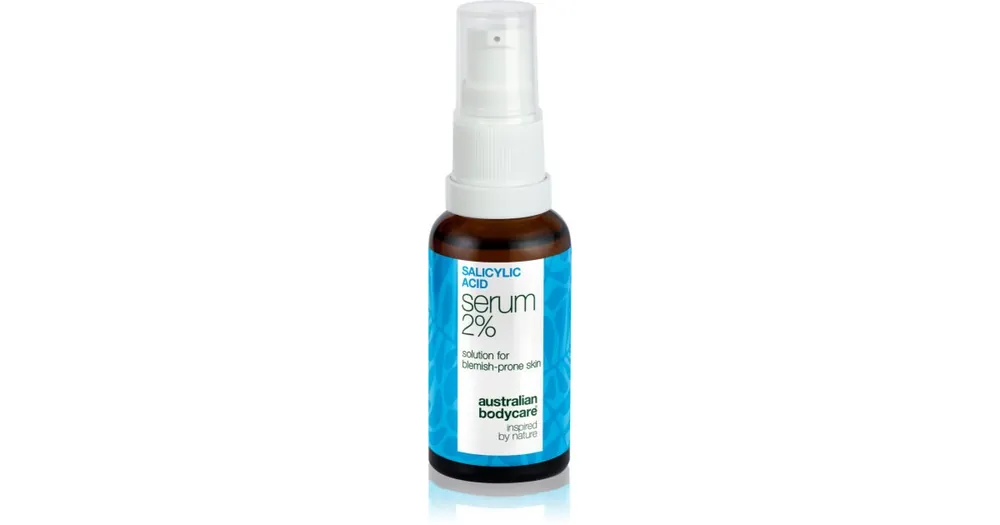 Australian BodycareSalicylic Acid szérum zsíros és problémás arcbőrre szalicilsavval Kedvezményes ár