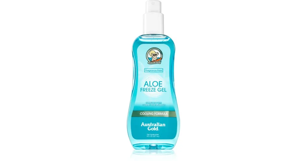 Australian GoldAloe Freeze hűsítő napozás utáni gél spray -ben Gyors kiszállítás