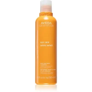 AvedaSun Care Hair and Body Cleanser sampon és tusfürdő gél 2 in 1 nap, klór és sós víz által terhelt hajra Olcsóbb