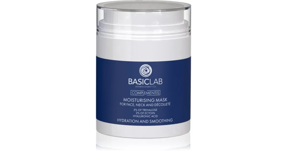 Azonnal elérhető BasicLabDermocosmetics Complementis hidratáló krémes maszk