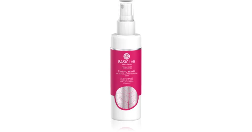 Utolsó esély BasicLabDermocosmetics Micellis arc tonik spray az érzékeny, vörösödésre hajlamos bőrre