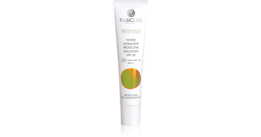 BasicLabDermocosmetics Protecticus színezett ultrakönnyed fluid kombinált és zsíros bőrre Ne maradj le
