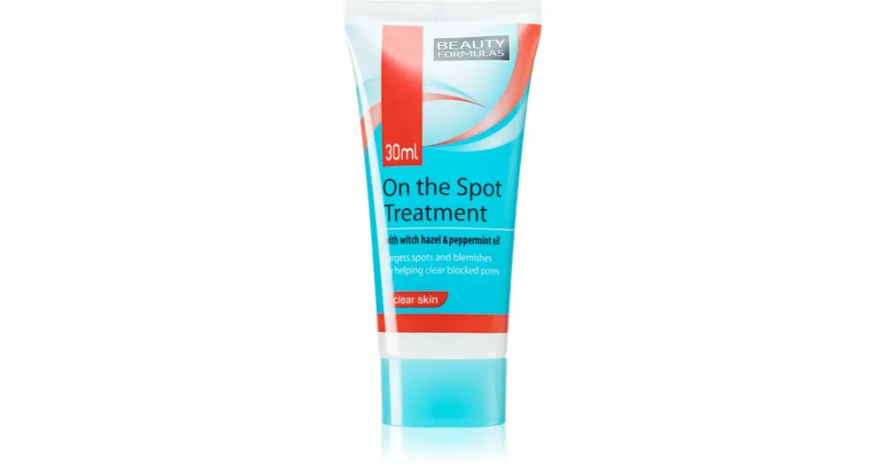 Legjobb ár Beauty FormulasClear Skin On The Spot tisztító gél mélytisztításhoz