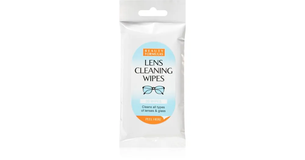 Beauty FormulasLens Cleaning szemüvegtisztító kendő Újdonság
