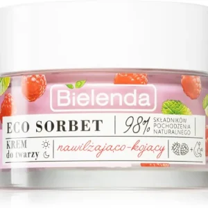 Olcsóbb BielendaEco Sorbet Raspberry hidratáló és nyugtató krém az arcra