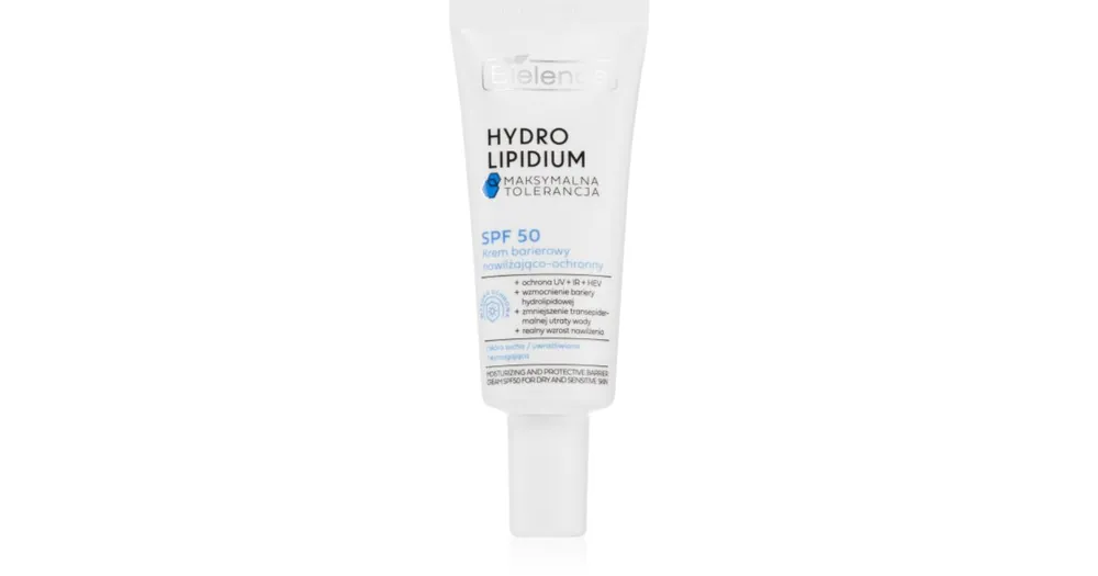 BielendaHYDROLIPIDIUM hidratáló és védő krém SPF 50 Azonnali szállítás