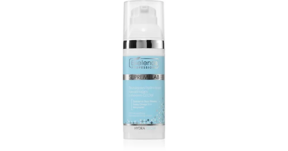 Árcsökkenés Bielenda ProfessionalSupremelab Hydra Glow regeneráló krém az arcra