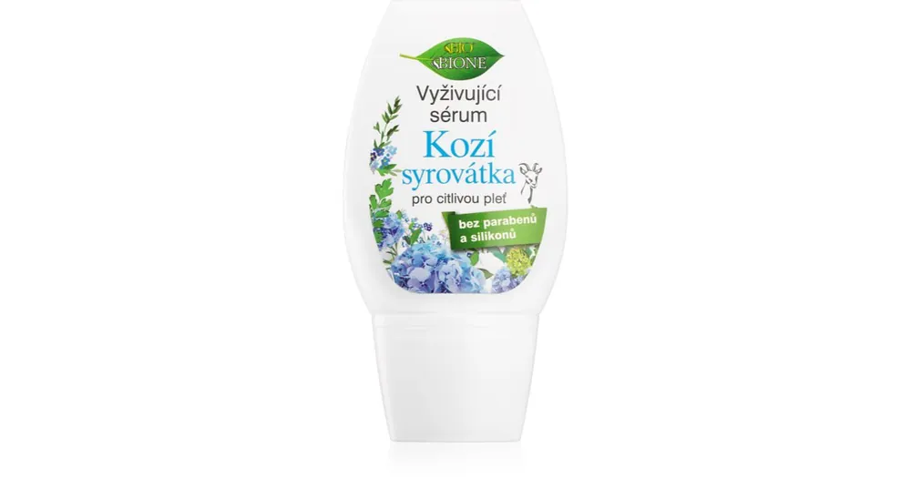 Népszerű Bione CosmeticsGoat Whey Tápláló szérum a bőr tömörségének megújítására az érzékeny arcbőrre