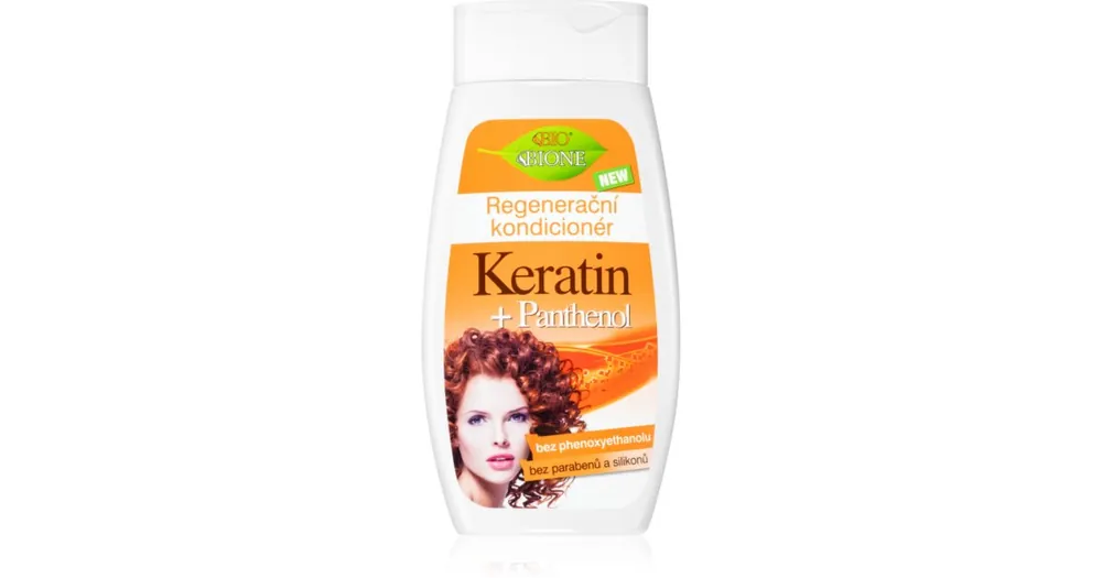 Kiárusítás Bione CosmeticsKeratin + Panthenol regeneráló kondicionáló hajra