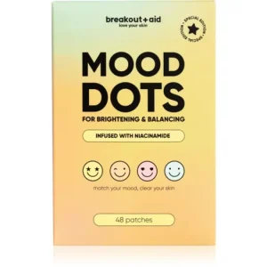 breakout + aidMOOD DOTS tapasz problémás bőrre niacinamiddal Legnépszerűbb