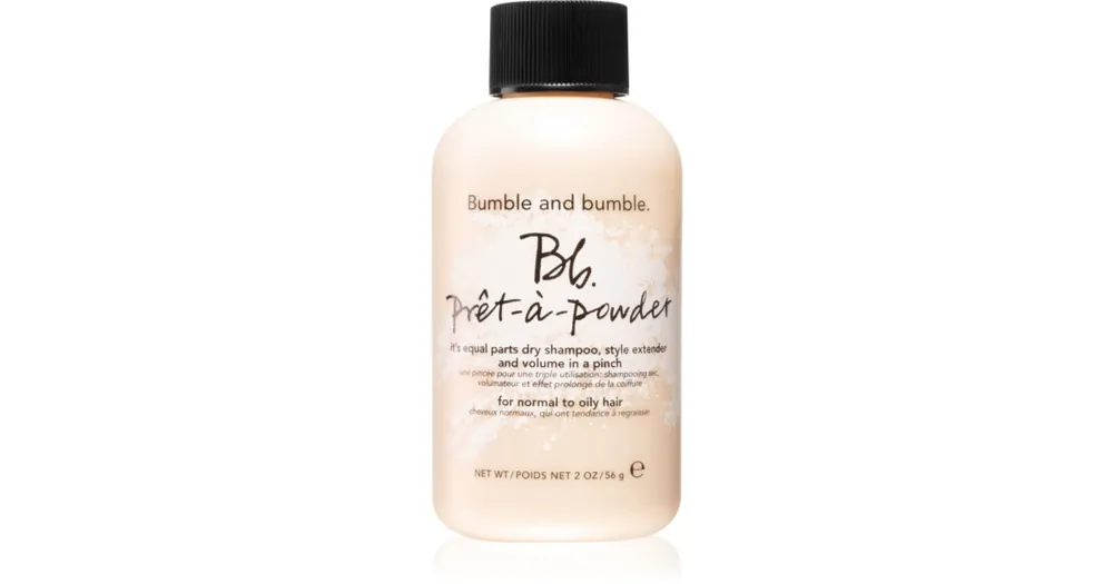 Alacsony ár Bumble and bumblePret-À-Powder It’s Equal Parts Dry Shampoo száraz sampon a hajtérfogat növelésére