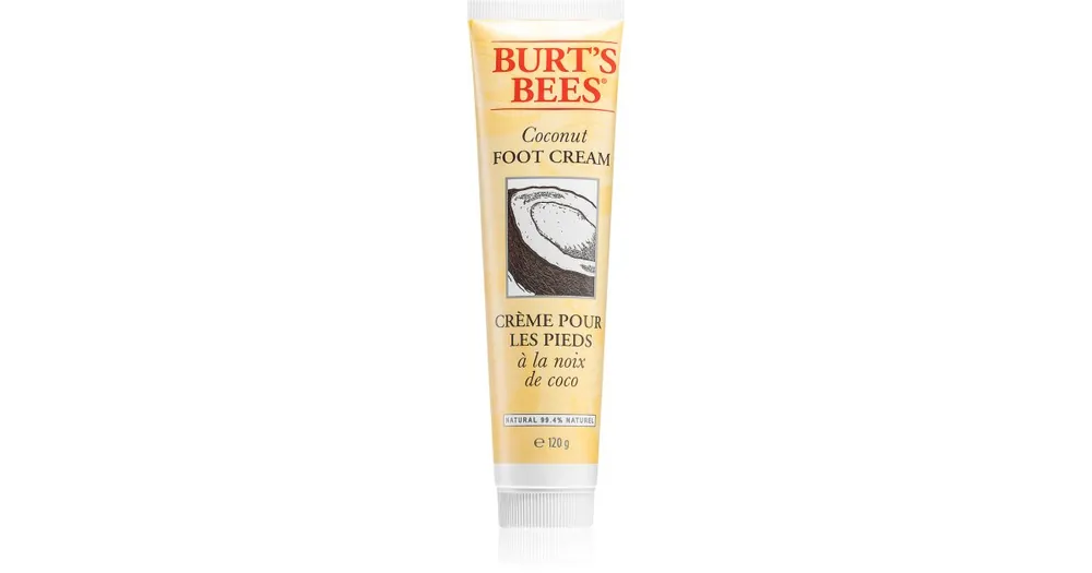Exkluzív ajánlat Burt’s BeesCoconut bőrpuhító krém lábra kókuszzal