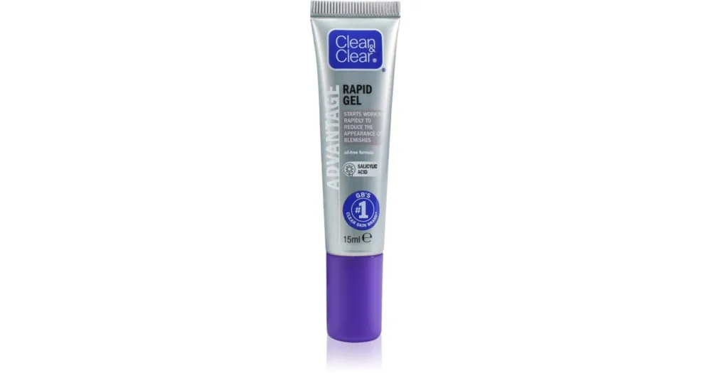 Kihagyhatatlan ajánlat Clean & ClearAdvantage helyi ápolás pattanásos bőrre géles textúrájú