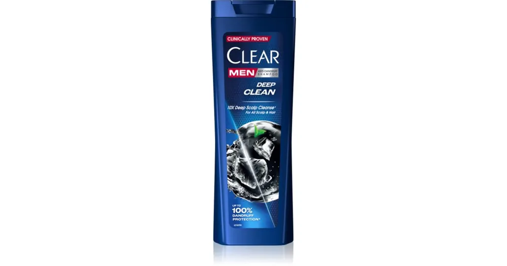 ClearDeep Clean tisztító sampon uraknak Exkluzív ajánlat