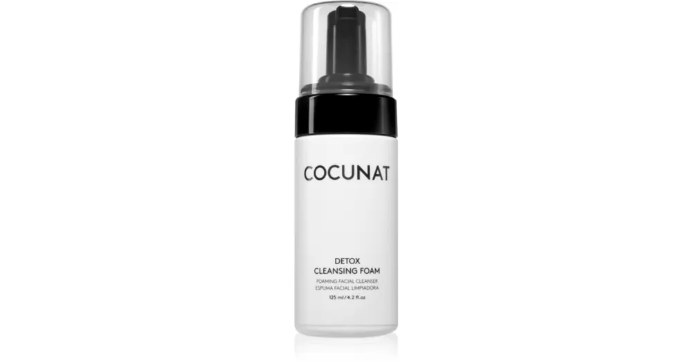Népszerű CocunatDetox Cleansing Foam tisztító hab kombinált és zsíros bőrre