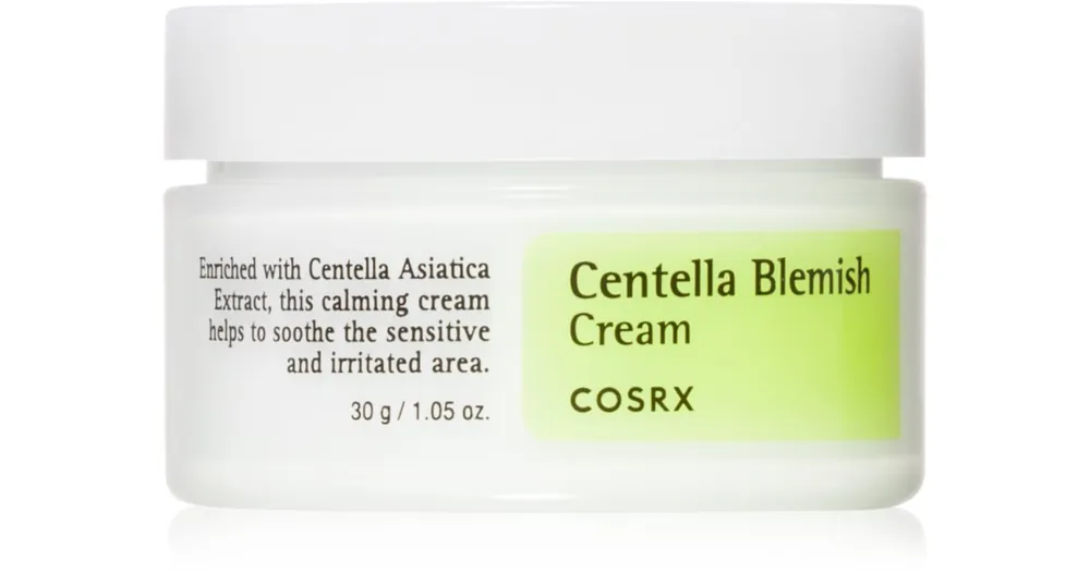 Árengedmény CosrxCentella Blemish Cream Tápláló nyugtató krém bőrpír ellen