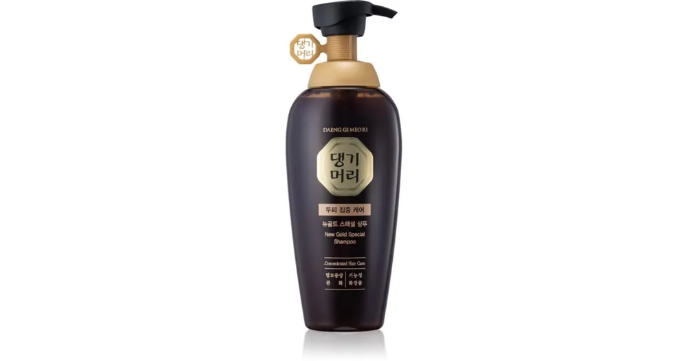 Gyors szállítás DAENG GI MEO RINew Gold Special Shampoo erősítő sampon zsíros hajra