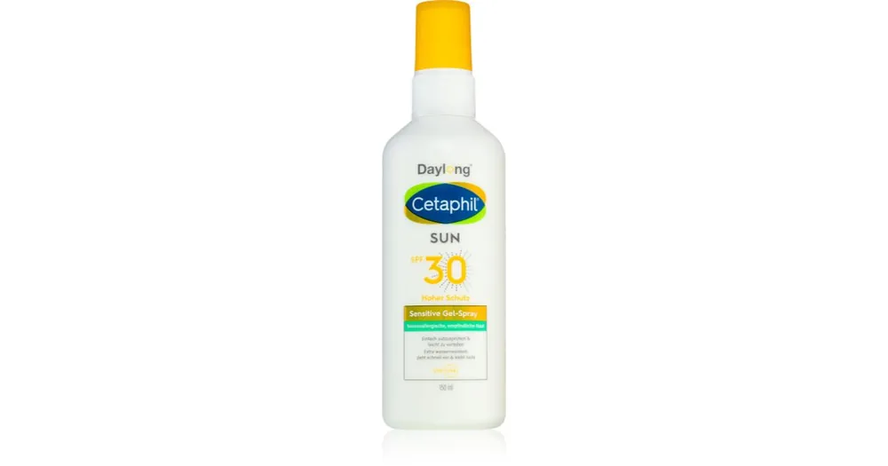 Utolsó esély DaylongCetaphil SUN Sensitive Gel-Spray napozó spray az érzékeny bőrre