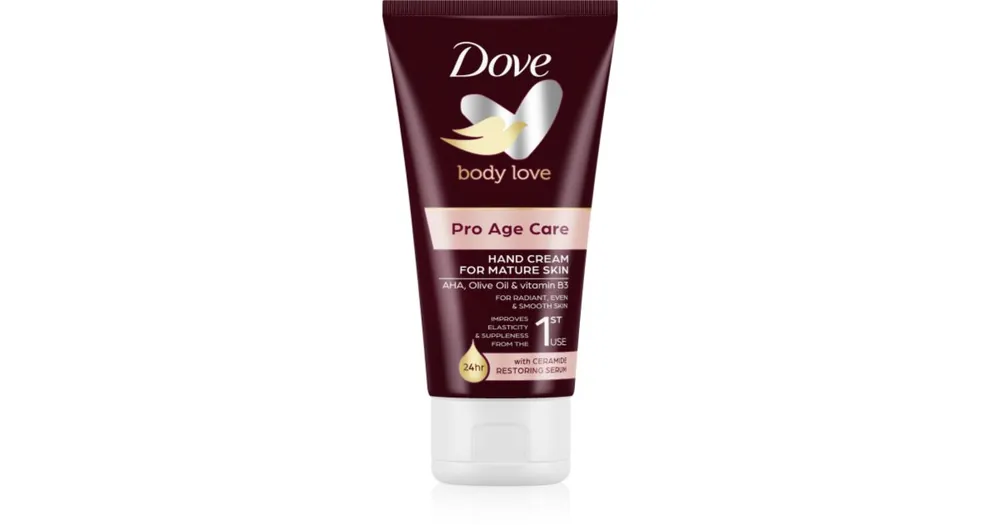 DoveBody Love Pro Age kézkrém érett bőrre Olcsó