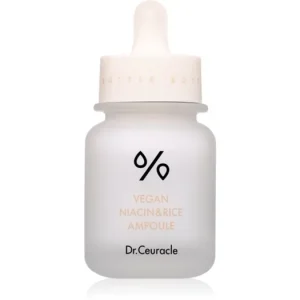 Dr.CeuracleVegan Niacin & Rice Ampoule élénkítő szérum egységesíti a bőrszín tónusait Nézd meg most